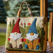 Adorable Gnomes Quilted Tote Bag GFTOHD9097