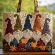 Adorable Gnomes Quilted Tote Bag GFTOHD9099