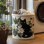 Lily Watch Quilted Laundry Basket NCU0PVL531